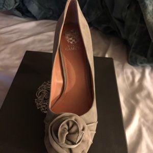 Vince Camuto suede pumps.